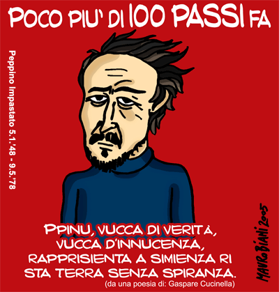 Peppino Impastato - Mauro Biani